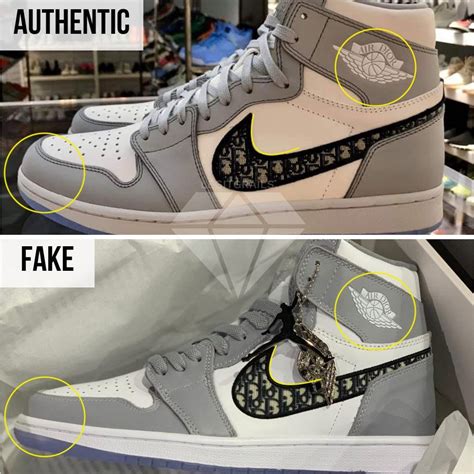 dior 1 fake|dior jordan 1 high spotting.